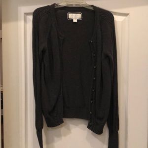 American Eagle dark gray cardigan